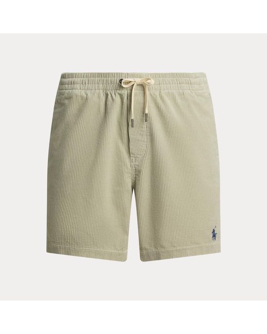 Polo Ralph Lauren Natural 15 Cm Polo Prepster Corduroy Shorts for men