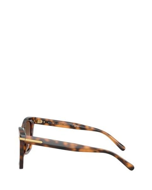 Ralph Lauren Brown Stirrup Ricky Sunglasses