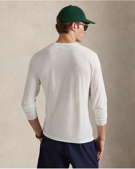 Polo Ralph Lauren Gray Wimbledon Umpire-Linesperson T-Shirt for men