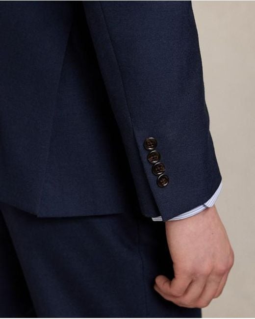 Costume Polo Tailored Fit Laine Légère Polo Ralph Lauren pour homme en coloris Blue