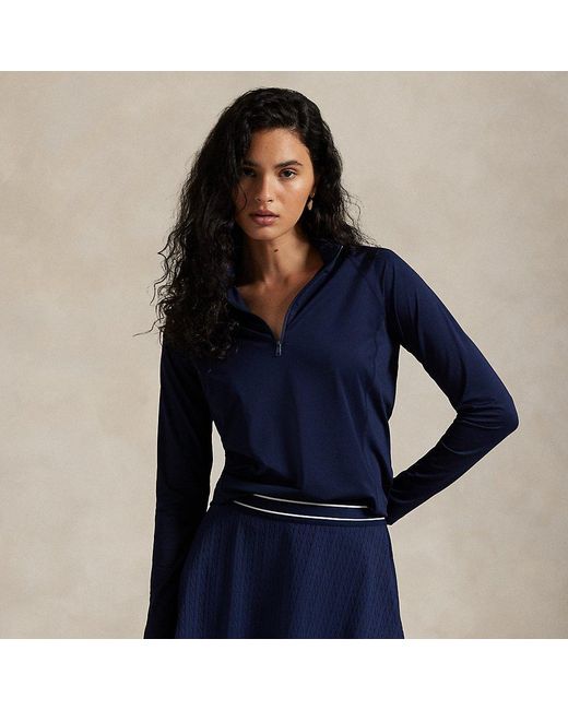Ralph Lauren Blue Ralph Lauren Stretch-Jersey Quarter-Zip