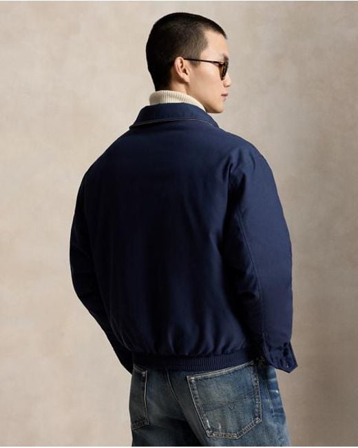 Polo Ralph Lauren Blue Down Jacket for men