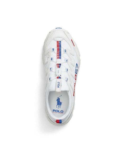 Polo Ralph Lauren Adventure 300lt Sneaker in het White