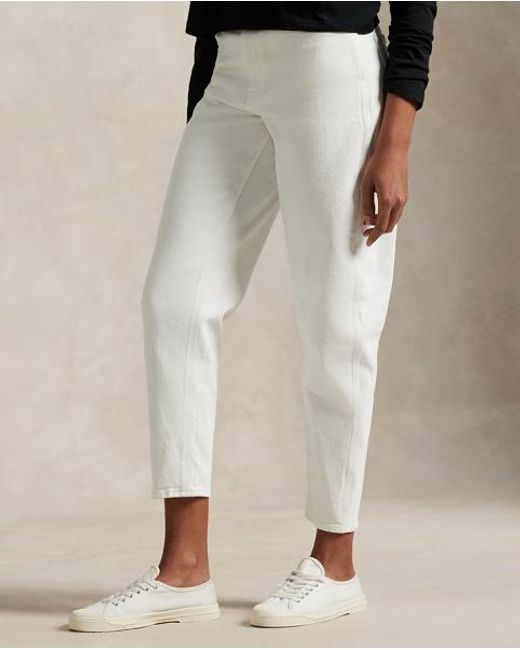 Polo Ralph Lauren Black Curved Tapered Jean