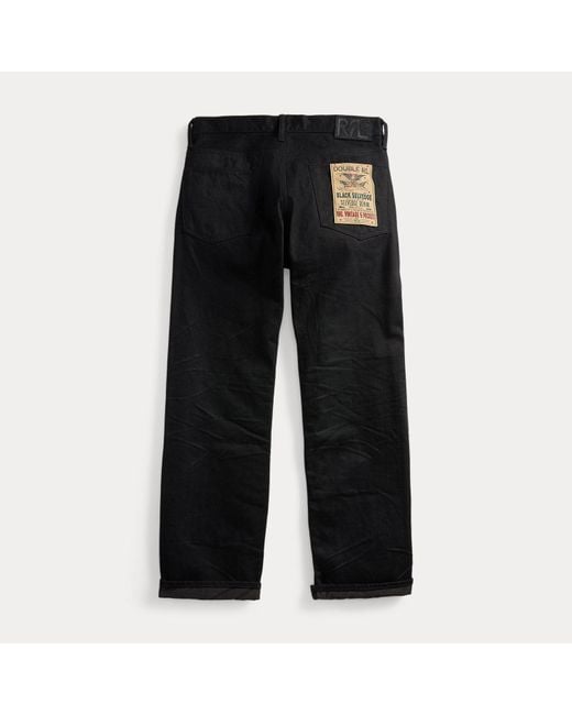 RRL Schwarze 5-Pocket-Jeans in Black für Herren