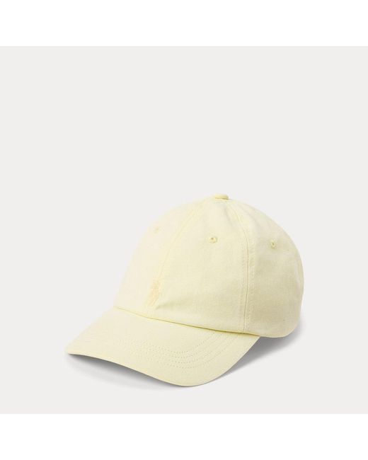 Polo Ralph Lauren Twill-Baseballkappe Mit Mineralfärbung in Natural für Herren