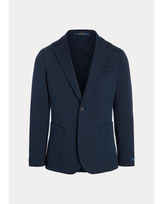 Ralph Lauren Blue Polo Soft Double-knit Suit Jacket for men