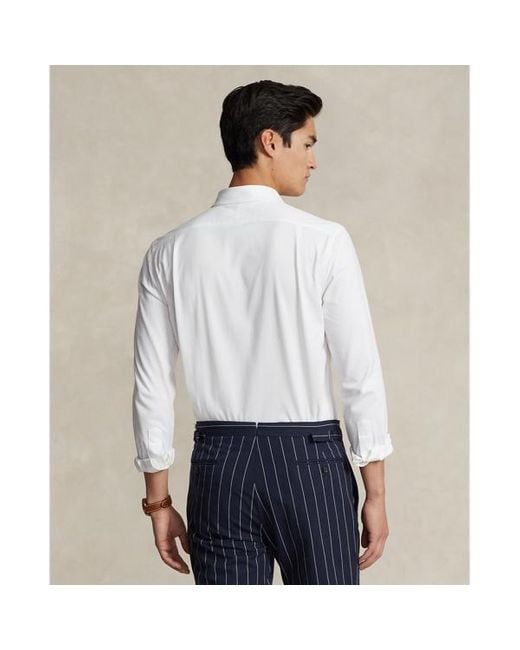 Polo Ralph Lauren White Jersey Shirt for men