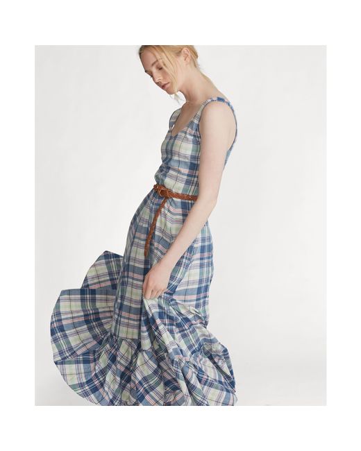 Madras best sale maxi dress