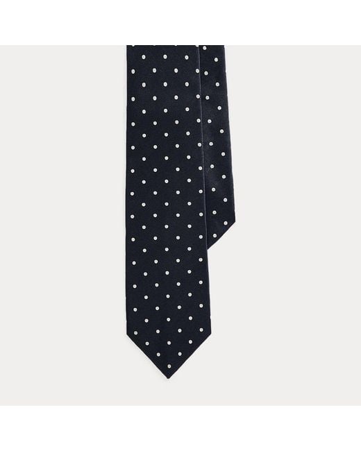 Ralph Lauren Purple Label Seidensatin-Krawatte mit Punkten in Blau für  Herren | Lyst AT