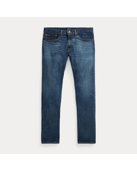 Polo Ralph Lauren Blue Varick Slim Straight Stretch Jean for men