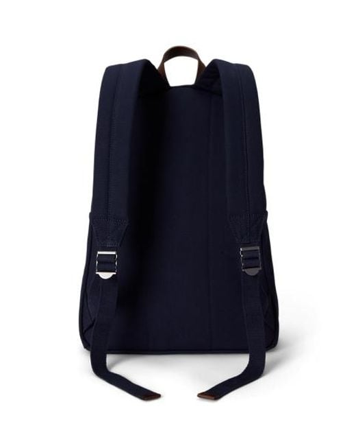 Polo Ralph Lauren Blue Polo Bear Canvas Backpack for men