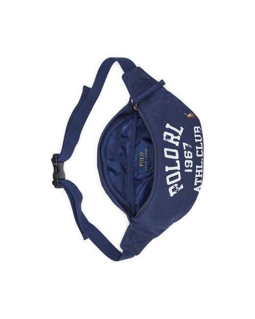 Polo Ralph Lauren Gray Graphic Canvas Waistpack for men