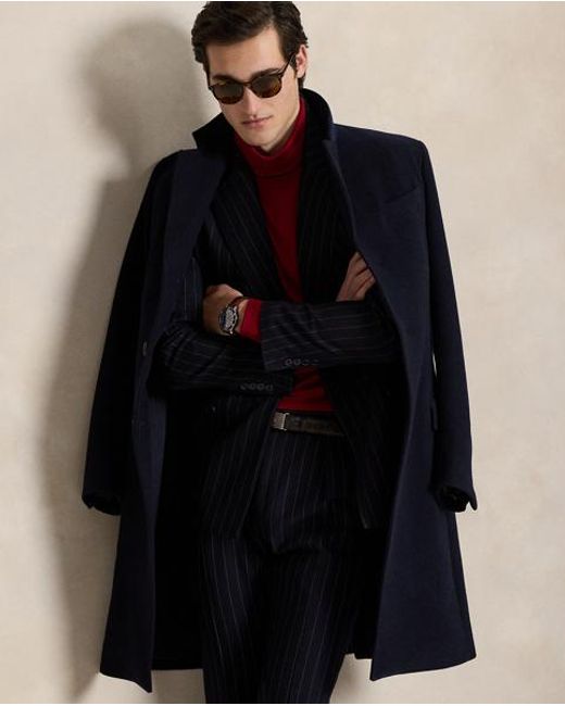 Polo Ralph Lauren Soft Cotton Trui Met Turtleneck in het Red voor heren