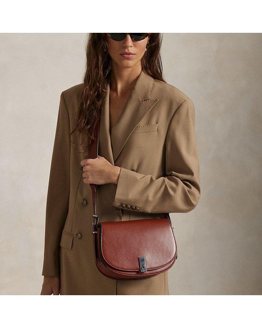 Ralph lauren saddle bag best sale