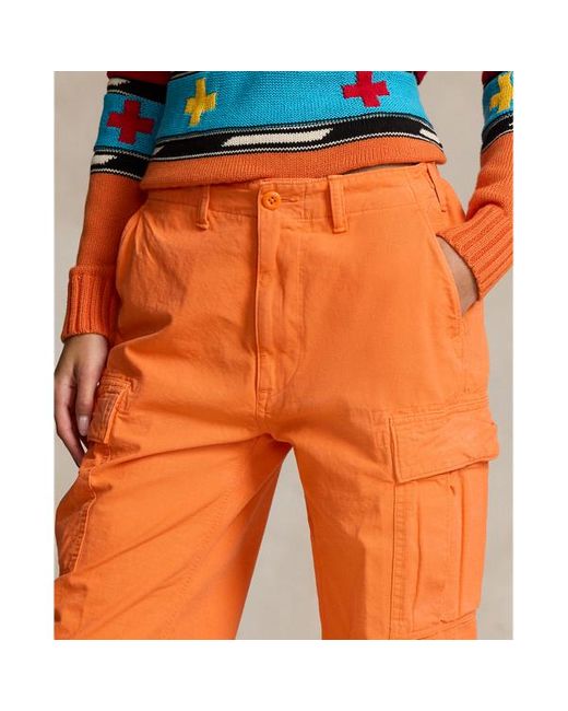 Pantalón cargo de ripstop Relaxed Fit Polo Ralph Lauren de hombre de color Orange