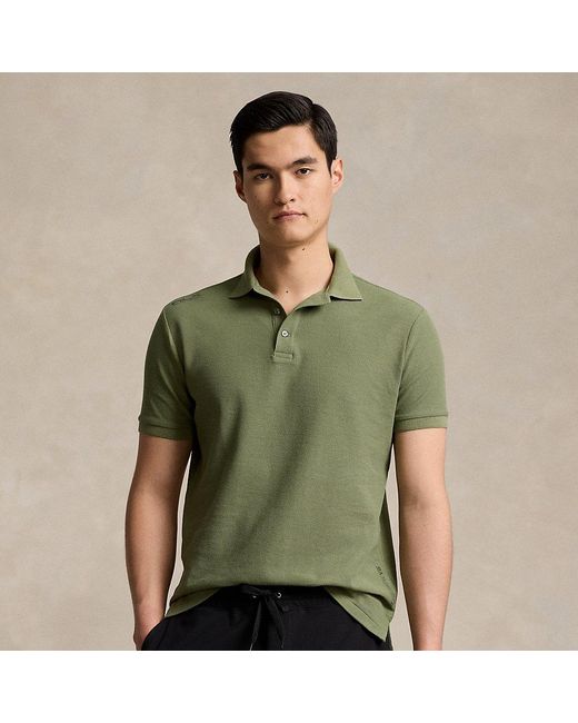 RLX Ralph Lauren Custom Slim Fit Clarus Polo-shirt in het Green voor heren