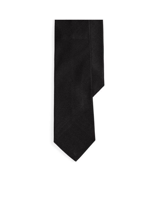 Ralph Lauren Black Ralph Lauren Basket-Weave Silk Tie for men