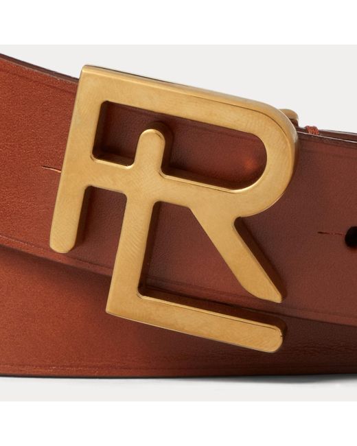 Ralph Lauren Multicolor Rl Vachetta Leather Belt for men