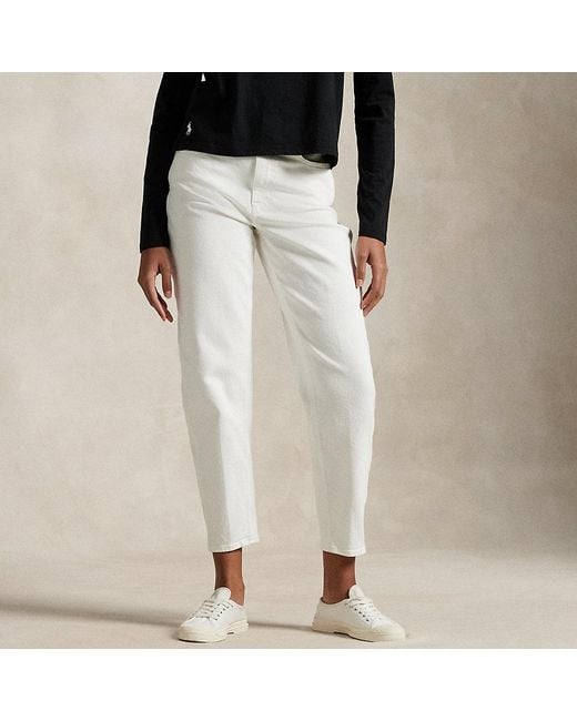 Polo Ralph Lauren Black Curved Tapered Jean
