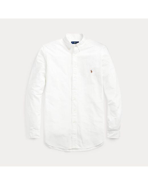 Polo Ralph Lauren White The Iconic Oxford Shirt for men