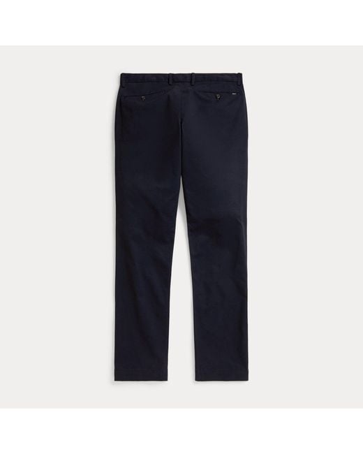 Polo Ralph Lauren Blue Greenwich Slim Fit Stretch Chino Trouser for men