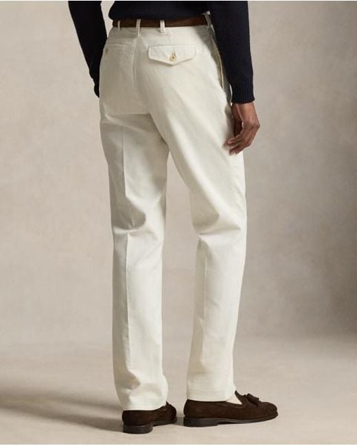 Polo Ralph Lauren White Corduroy Trouser for men