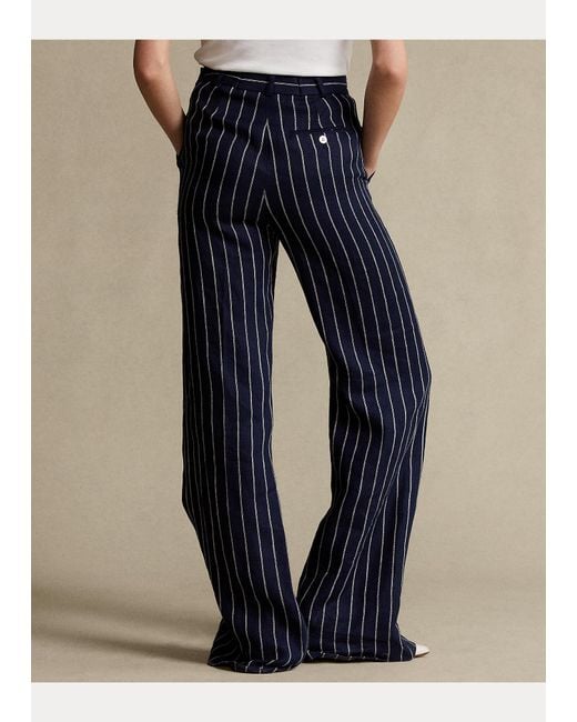 Womens Designer Trousers  Ladies Trousers  Ralph Lauren UK  Striped  sweatpants Trousers women Shopping outfit