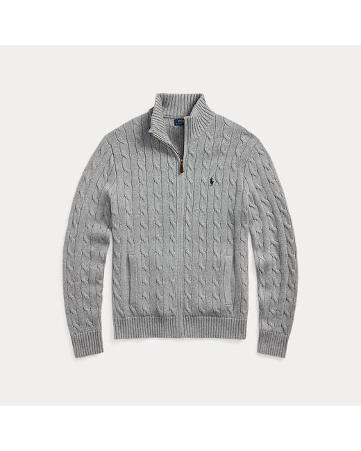 Polo full zip sweater online