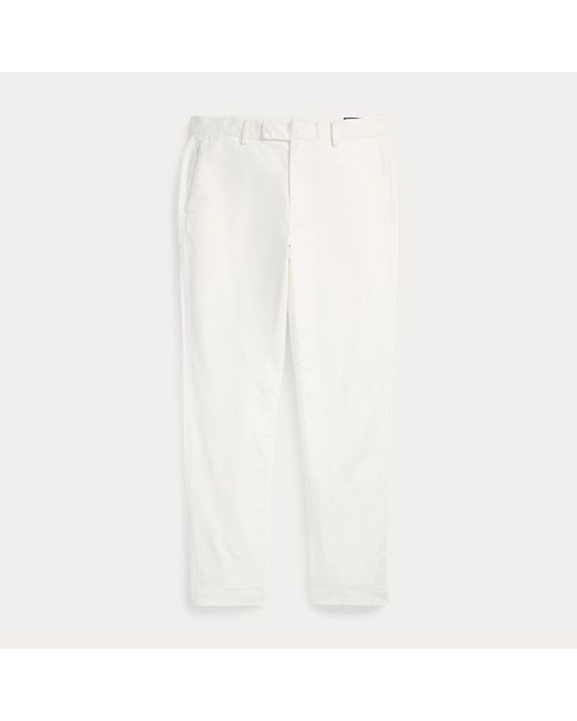 Polo Ralph Lauren Slim-Fit Atlashose Jarrett Mit Stretch in White für Herren