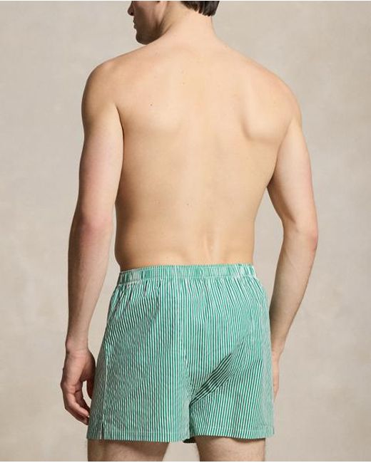 Polo Ralph Lauren Green Classic Cotton Boxer for men