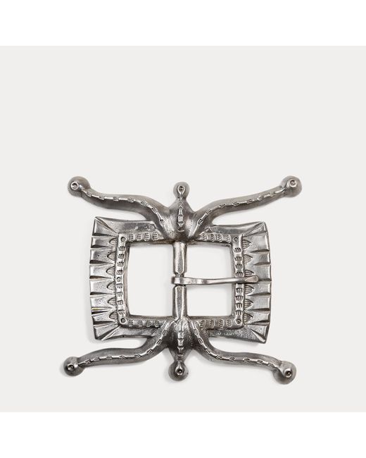 Ralph Lauren Gray Rl X Neil Zarama Ketoh Belt Buckle for men