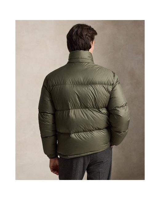 Ralph Lauren Brown The Decker Matte Down Jacket for men
