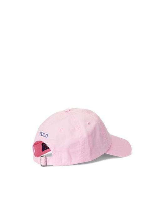 Ralph Lauren White The Iconic Cotton Chino Ball Cap