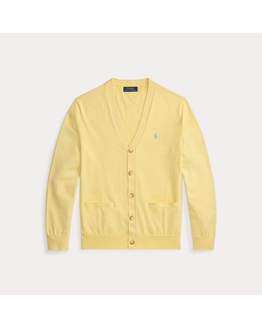Polo Ralph Lauren Multicolor Cotton V-Neck Cardigan for men