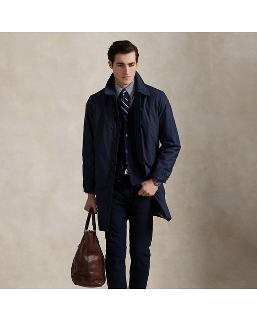 Polo Ralph Lauren The Southland Packable Walking Coat in Blue for