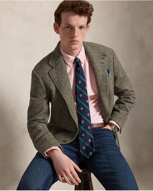 Polo Ralph Lauren Pink Slim Fit Oxford Shirt for men