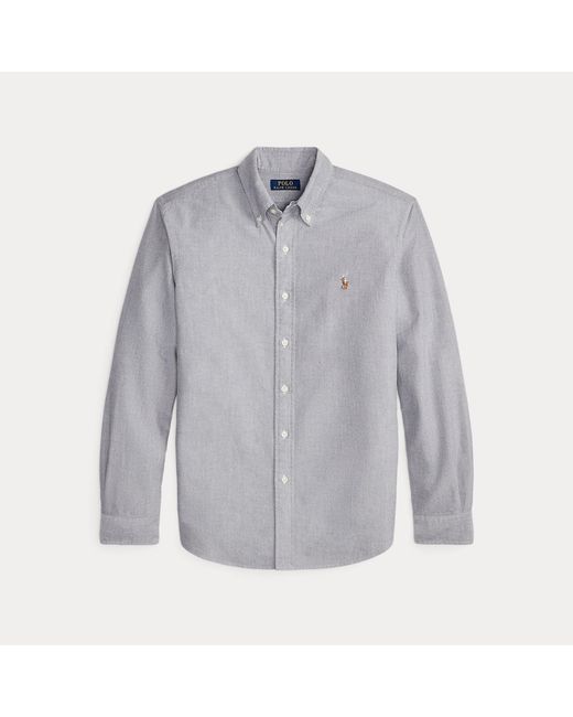 Polo Ralph Lauren Gray The Iconic Oxford Shirt for men