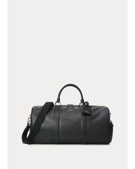 Polo Ralph Lauren Reisetasche aus geschmeidigem Leder in Black für Herren