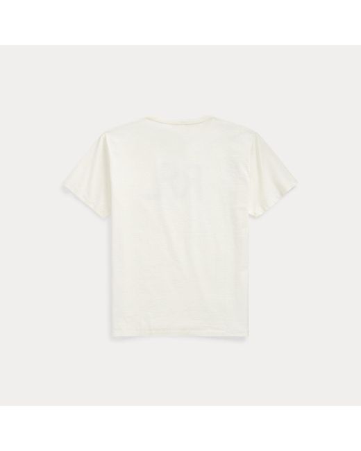 RRL White Ranch Logo T-Shirt for men