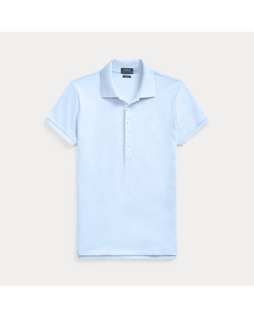Ralph Lauren Blue Slim Fit Polo Shirt