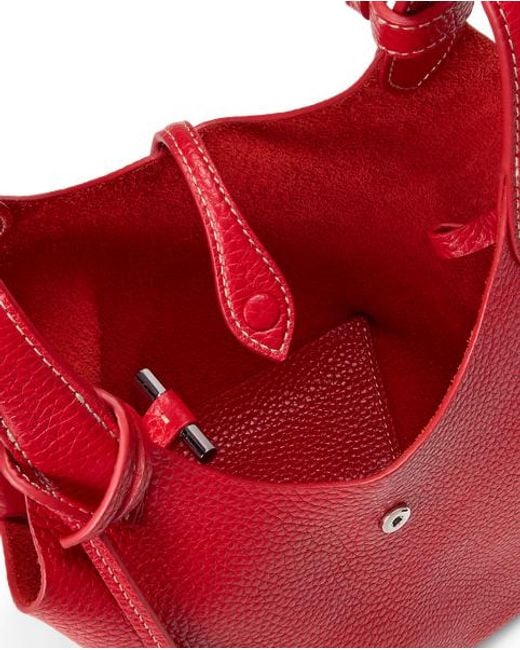 Polo Ralph Lauren Red Polo Play Small Leather Tote & Crossbody