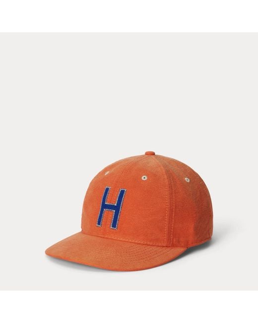 Polo Ralph Lauren Orange Chamois Ball Cap for men