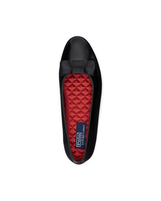 Polo Ralph Lauren Black Paxton Leather Slipper for men