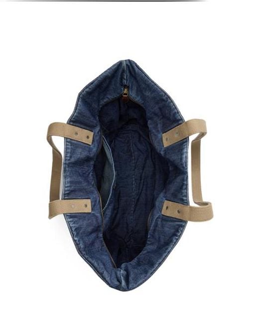 Polo Ralph Lauren Blue Polo Ralph Lauren Lauren Yankees Denim Tote for men