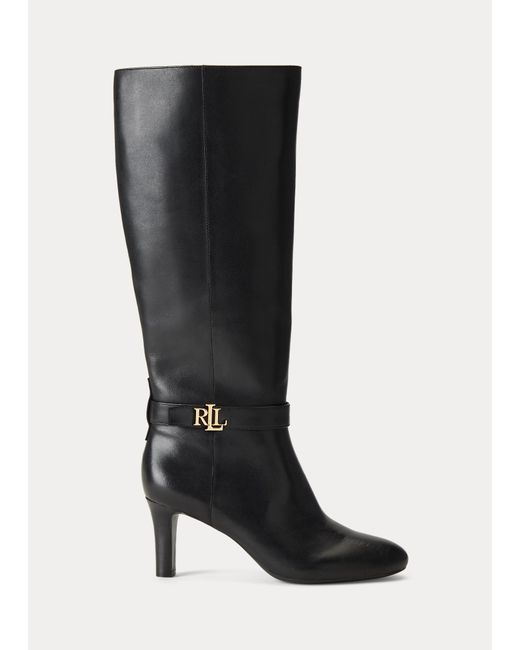 ralph lauren black boots