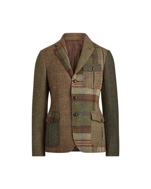 Polo Ralph Lauren Patchwork Tweed Sport Coat for Men | Lyst