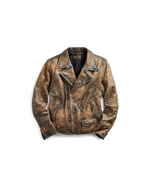 Rrl limited cheap edition leather jacket