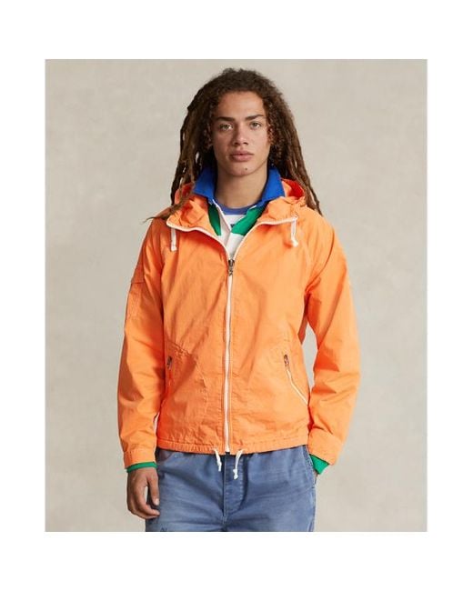 Chaqueta de sarga teñida en prenda Ralph Lauren de hombre de color Orange
