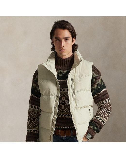 Ralph Lauren Multicolor The Gorham Down Vest for men